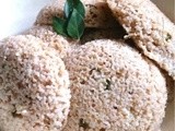 Broken wheat rava idli ... Healthy and nutritious