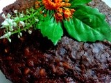 Christmas Cake  ( Eggless, no butter )