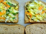 Corn, Jalapeno, Mixed veg sandwiches