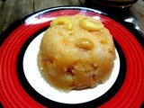 Delicious Semolina Pudding  ( Rava Kesari following the Autolysis method )