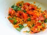 Grated carrot salad