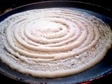 Healthy Dosas using kodo millets