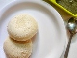 Healthy Idlis using Varagarsi ( Kodo millet )
