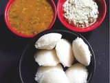 Instant poha idli ( aval / beaten rice flakes )