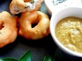 Medu vadas from  Idli /  dosa batter