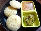 Millets and Dal  Idlis