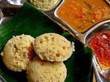 Millets , oats , rava idlis with methi sprouts