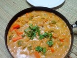 Mixed vegetable cashew gravy...Restaurant style