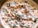 Moong sprouts Raita