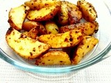 Oven roasted potatoes with Italian seasonings