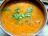 Sambar - Saravana Bhavan style