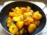 Spicy Methi Potatoes