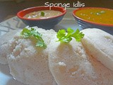 Sponge idli / khushboo idli