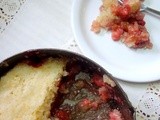 Strawberry cobbler