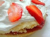 Strawberry Shortcake ( eggless , no butter )