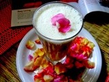 Sweet Lassi  ( using skimmed milk yogurt )