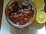 Sweet spicy lemon pickle