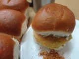 Vada paav  ( Popular Street food from Mumbai )