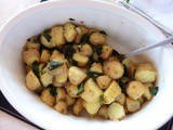 Baby Potatoes Salad with Basil