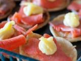 Blinis Russian Pancakes With Smoked Salmon