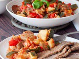 Ciambotta Or Giambotta Italian Vegetable Stew