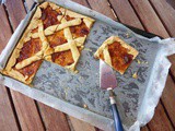 Crostata with Homemade Peach Jam