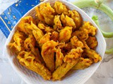 Fried Zucchini Flowers with Saffron Batter