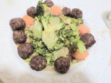 Meatballs with Vegetables and Couscous