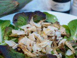 Raw Italian Artichoke Salad Recipe With Parmesan Cheese