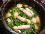 The Healthy: Jerusalem Artichoke Minestrone with Spinach