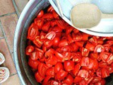 The Tradition of Canning Tomato Sauce in a Barrel