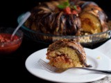 Vegetarian Rice Timbale with Grilled Aubergine Recipe