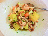 Warm Octopus “Legs” and Potato Salad