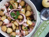 Warm Octopus Salad: “Legs” and Potato