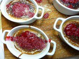 White Chocolate Pudding with Raspberry Sauce Recipe