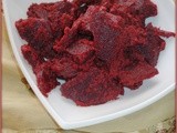 Beetroot Coconut Masala / Beetroot Pirattal