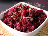 Beetroot Poriyal