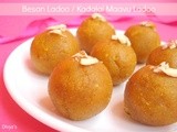 Besan Ladoo / Kadalai Maavu Ladoo