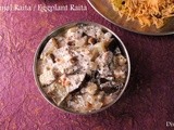 Brinjal Raita / Eggplant Raita