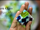 Broken Glass Jelly | Broken Glass Jelly Using Agar Agar | Colorful Jelly Using China Grass | Vegetarian Jelly