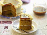 Butterscotch Cake | Butterscotch Sponge | Butterscotch Cake Using Homemade Butterscotch Sauce | Easy Butterscotch Cake