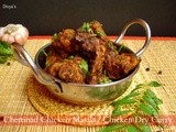 Chettinad Chicken Masala / Chicken Dry Curry