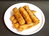 Chicken Cigars / Mini Chicken Rolls