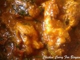 Chicken Curry For Biryani - Post From a Reader