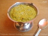 Coriander Coconut Chutney / Kothamalli Thengai Thogayal