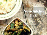 Crispy Vendakka Fry | Okra Fries | Crispy Ladys Finger Fry