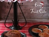Easy Fruit Cake | Boiled Fruit Cake | Easy Christmas Cake | Non-Alcoholic Fruit Cake