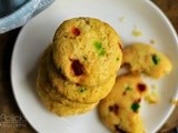 Eggless Tutti Frutti Cookies | Easy Tutti Frutti Cookies | Custard Powder Tutti Frutti Cookies