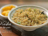 Kuska Recipe | Plain Biryani | Vegan Biryani | Easy Biryani Recipe Without Meat Or Vegetables