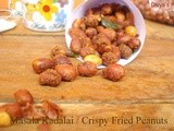 Masala Kadalai / Crispy Fried Peanuts